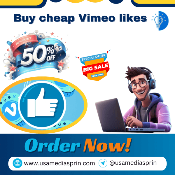 Buy cheap Vimeo likes