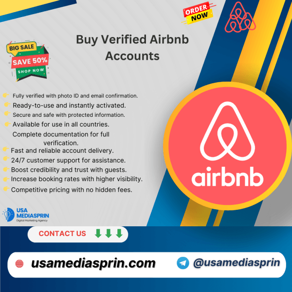 Buy Verified Airbnb Accounts